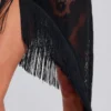 Vestido «Vivienne» con flecos de encaje