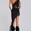 Vestido «Vivienne» con flecos de encaje